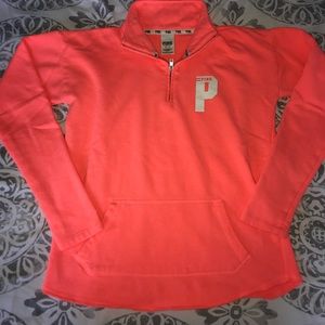 Super cute PINK half zip!!
